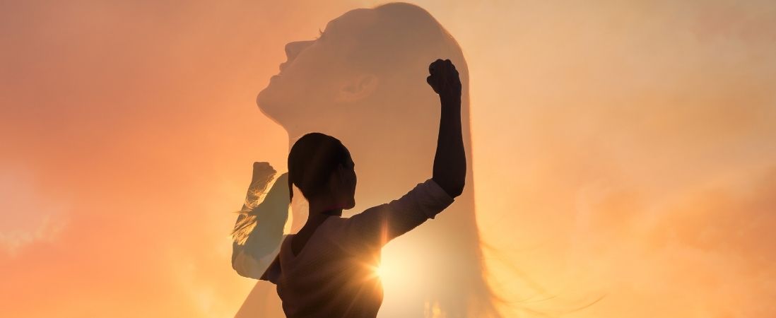 Corporate Image Woman Follow Your Dreams