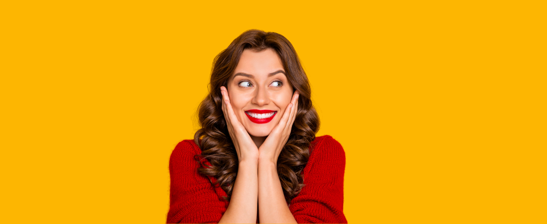 female thinking the best personal business