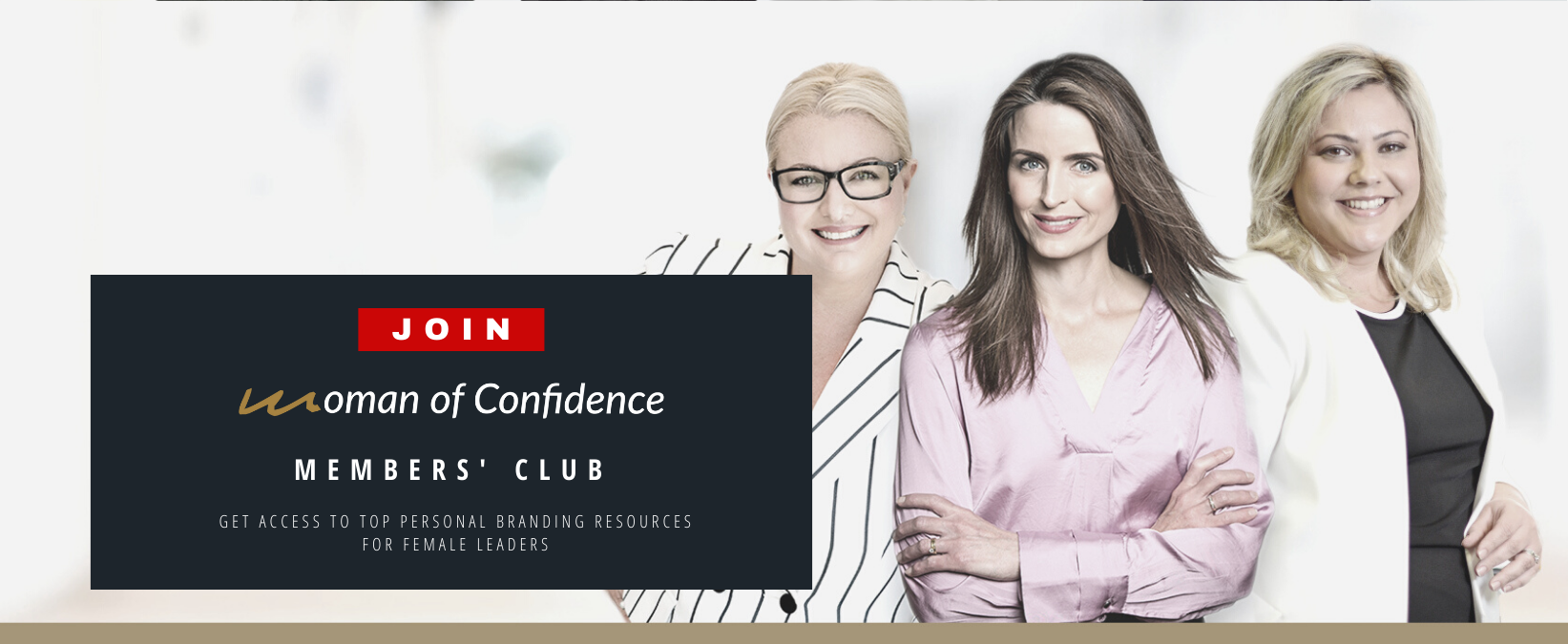 Female Leaders inside Woman Of Confidence Membership Club