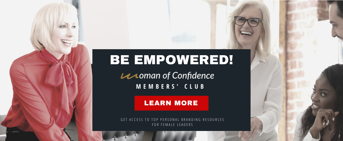 Be empowered woman of confidence