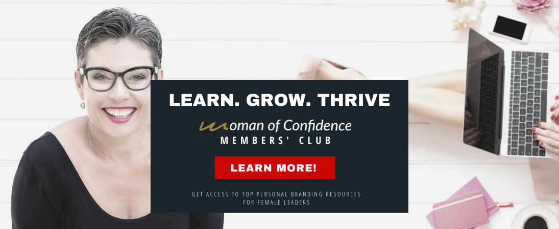 Woman of Confidence Grow Personal Brand